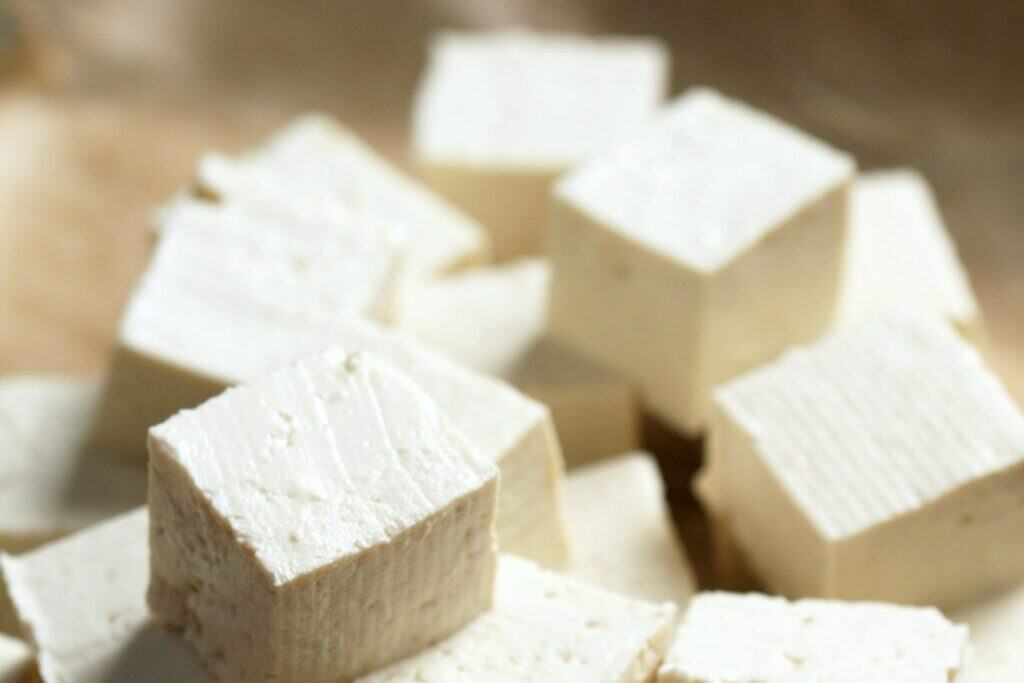 豆腐含有豐富的植物性蛋白質